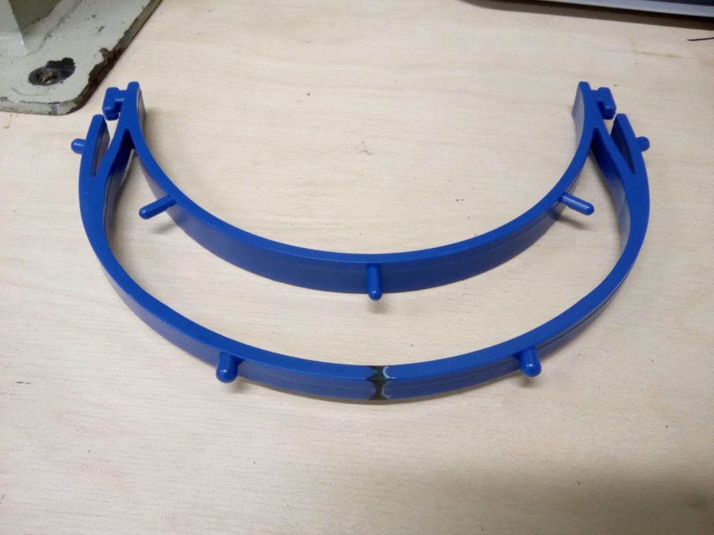 efekt diesla, przypalenie w miejscu spotkania się frontów tworzywa